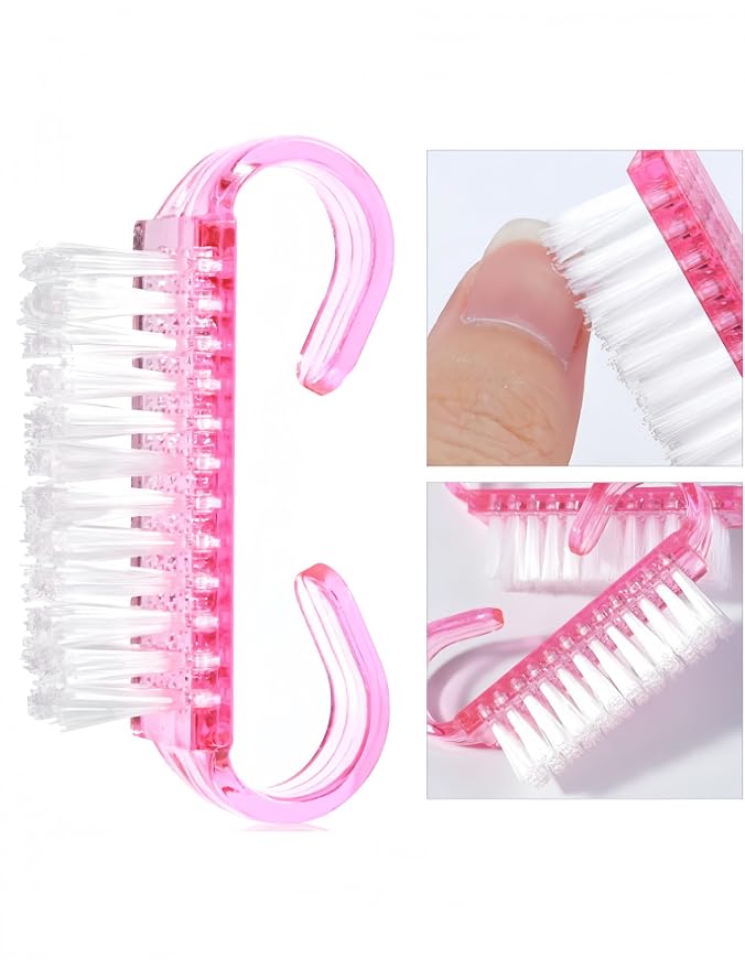 luvilly4 Pack Handle Grip Nail Brush, Nail Brush - Image 9