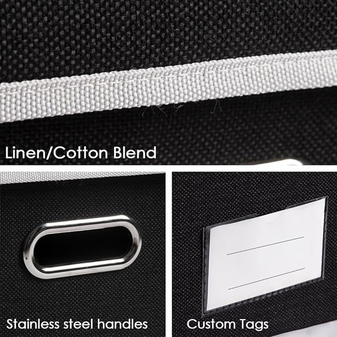 PRANDOM Extra Large Collapsible Storage Bins - Image 7