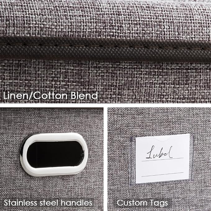 PRANDOM Large Collapsible Storage Bins - Image 5