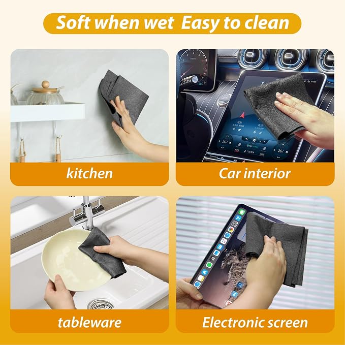 Thickened Magic Cleaning Cloth, Lint Free Cloth - Image 5