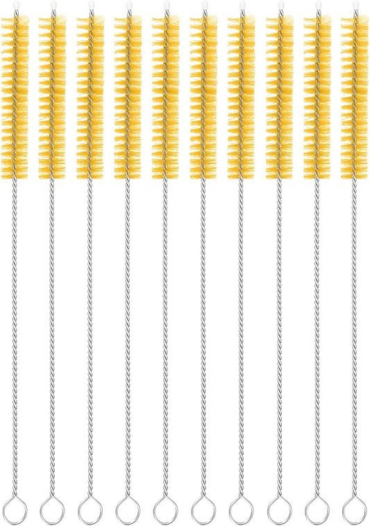 uxcell 10Pcs Drinking Straw Cleaning Brushes, Sippy Cup, Bottle and Tube by uxcell
