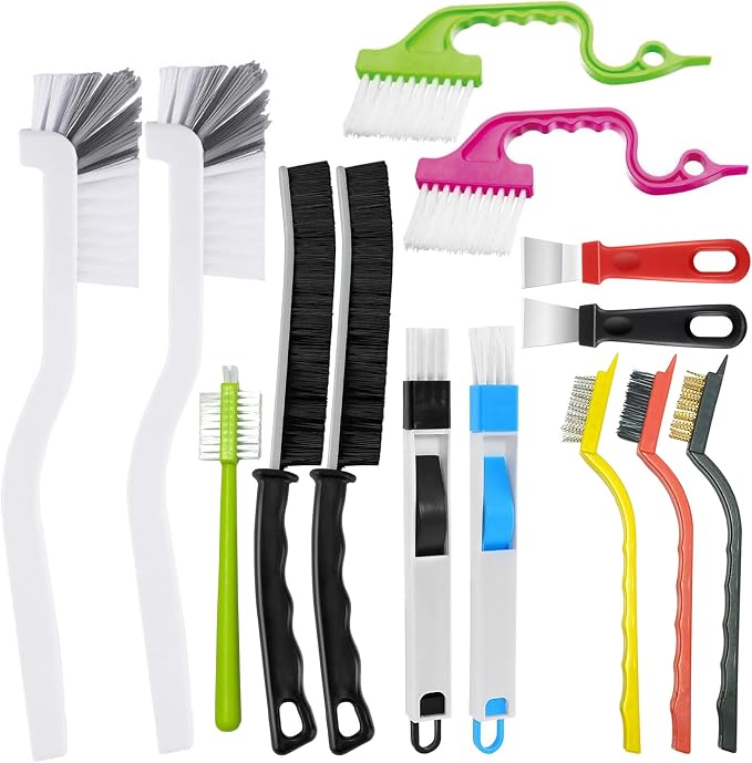 14 Pcs Crevice Cleaning Brush, Corner Brush, Screen Cleaner Brush, Cleaning by plantasartificialesdecorativ
