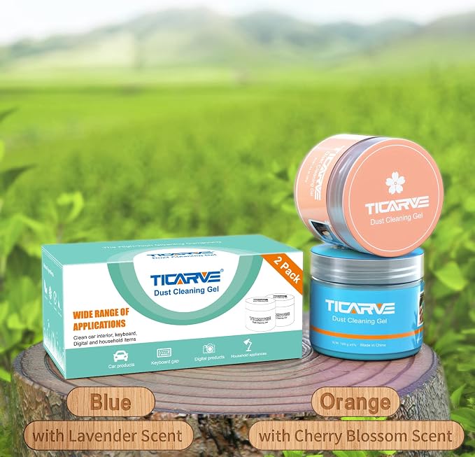 TICARVE 2Pack Car Cleaning Gel Car Putty Car Cleaning Putty Auto Tools - Image 7