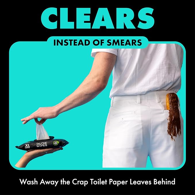 DUDE Wipes Mint Chill Flushable Wipes - Image 6