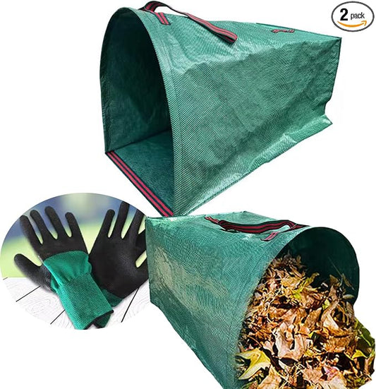 2 Pack 40 Gallon Reusable Leaf Collector Bag by Unknown
