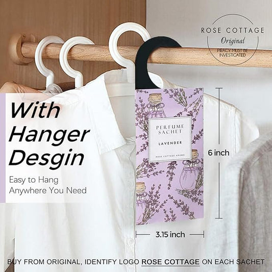 Rose Cottage Large 12 Packs Closet Deodorizer Freshener Closet Air Freshener - Image 2