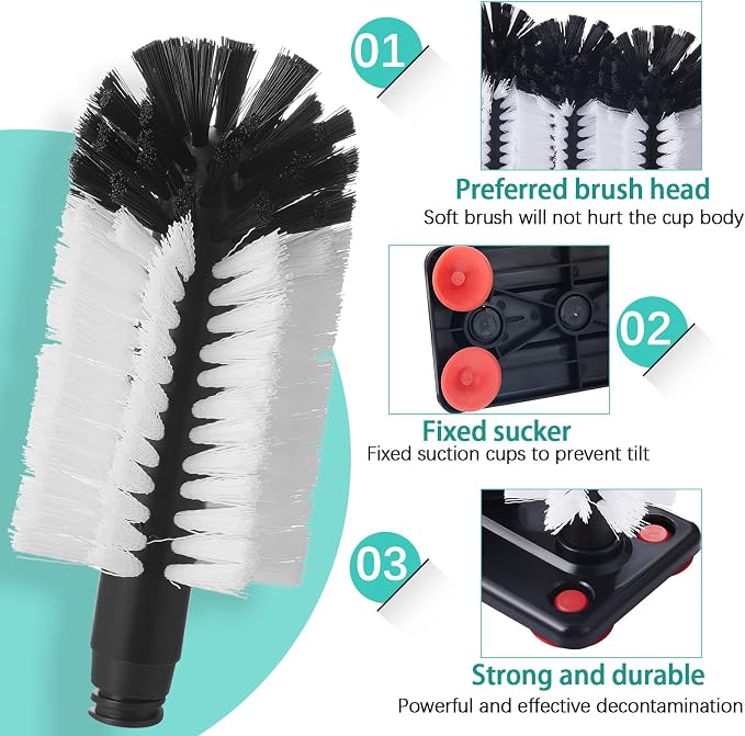 Havawish 2 Pack Water Bottle Cleaning Brush - Image 2