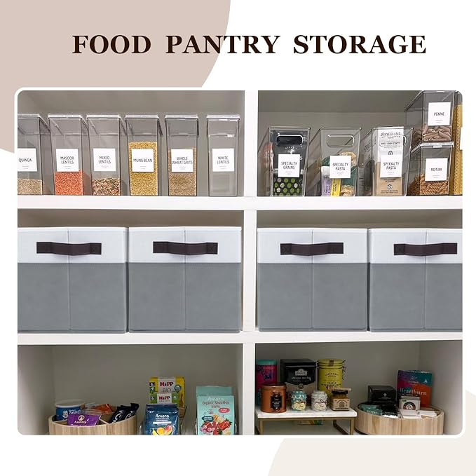 4 Pack Large Closet Storage Baskets Bins - Image 7