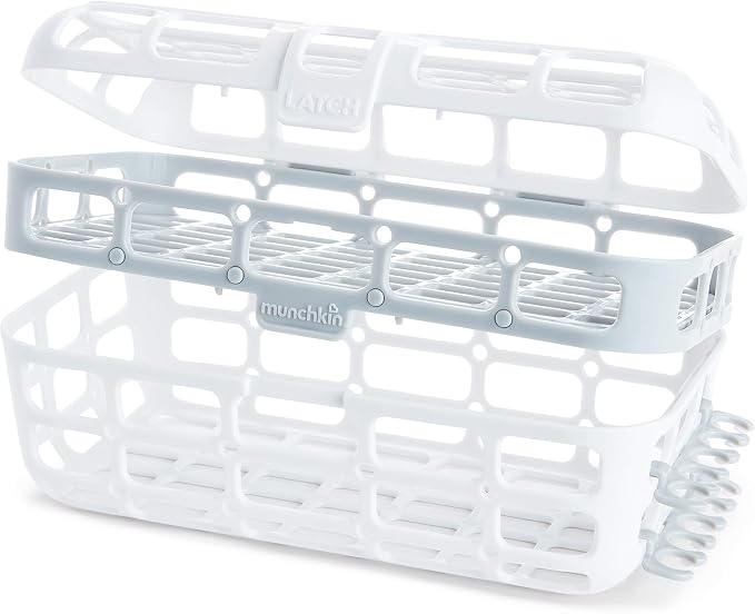 Munchkin Dishwasher Basket, High Capacity | 2 Pack | Grey - Image 4