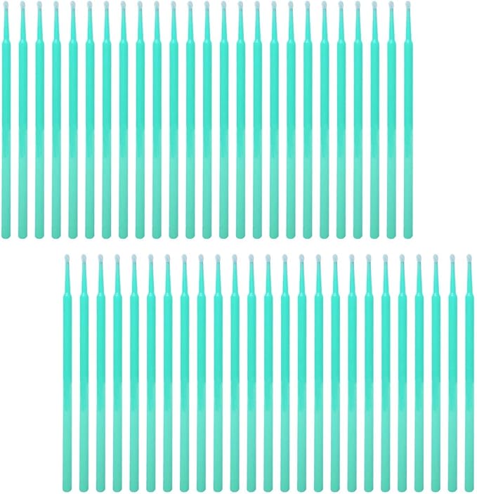 100 Pack Phone Charge Port Cleaning Tool kit, Bendable Mini Soft Round Brushes by ACKLLR