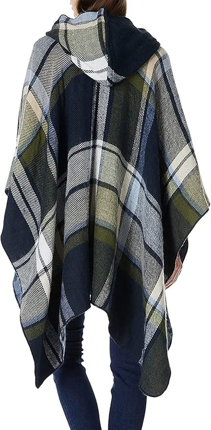 Breezy Lane Women's Shawl Wraps Warm Poncho Ruana Wrap Cardigan
