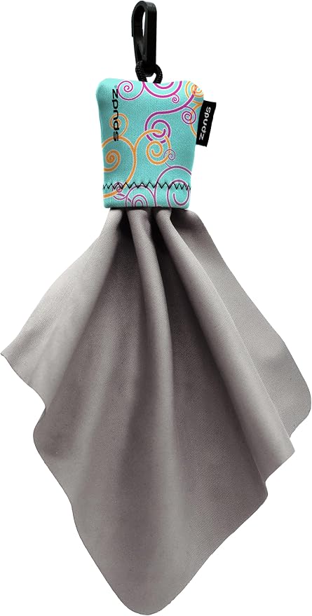 SPUDZ Classic Microfiber Lens Cleaner – Clip-On Pouch, Washable – by AlpineInnovations