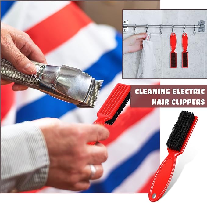 Patelai 12 Pcs Barber Clipper Brush Blade Trimmer Cleaning Brush - Image 4