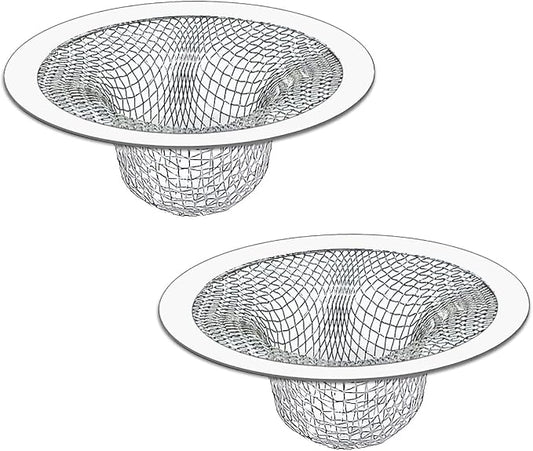 2PCS Tub Drain Hair Catcher by Seatery