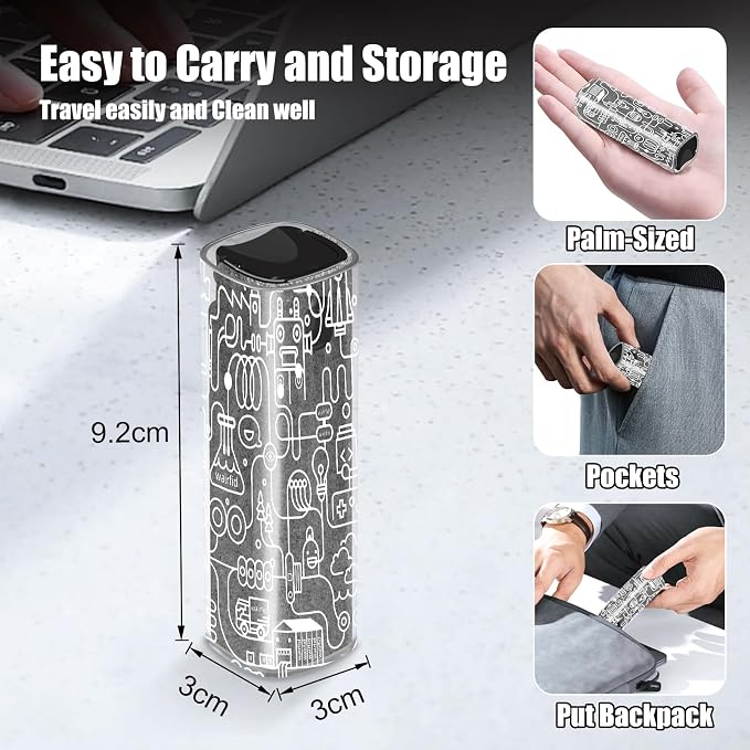 walrfid 2pcs Car Screen Cleaner, Computer Screen Cleaner Spray and Wipe - Image 7