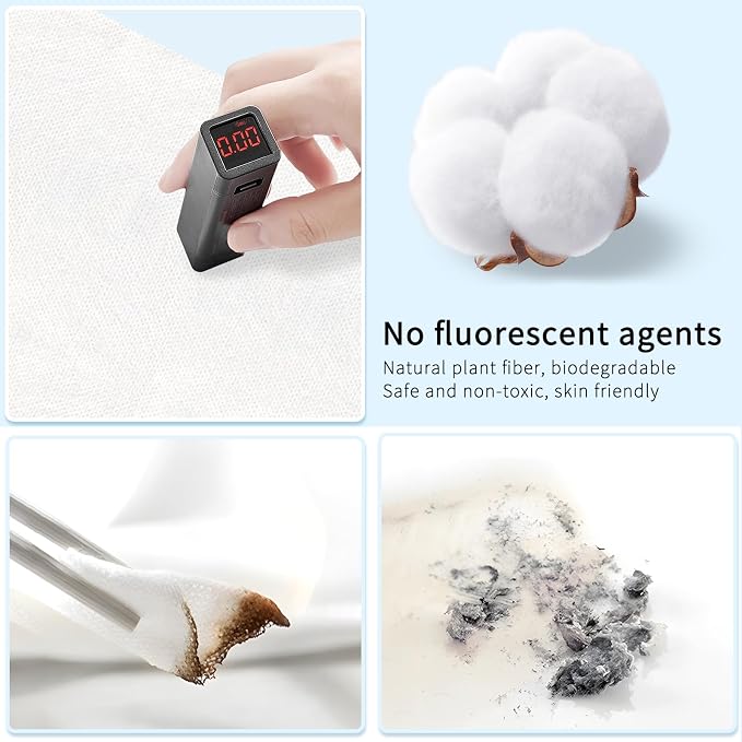 Classycoo Compressed Towel 100 PCS Mini Tablets Disposable Portable Face Towel - Image 7