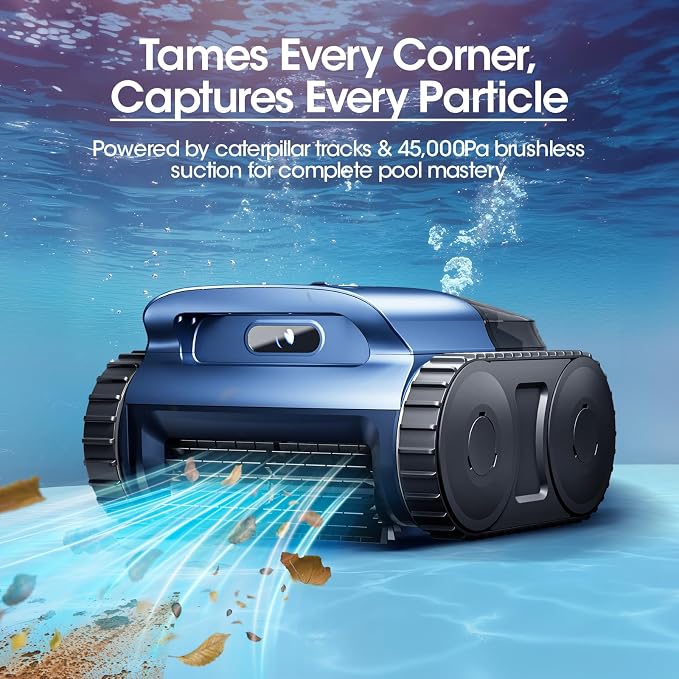 Cordless Robotic Pool Vacuum, Pool Cleaner - Image 2
