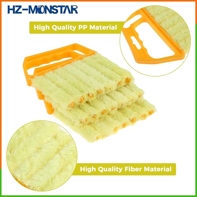 3Pcs Blind Cleaner Duster Tool, 7-Finger Dusting Tool - Image 6