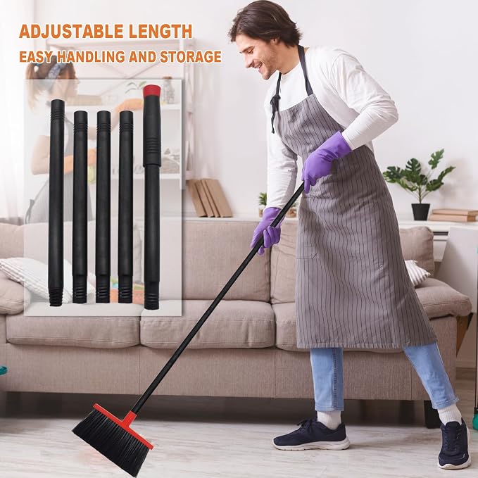 Small Broom Stiff Bristles Brush - Image 2