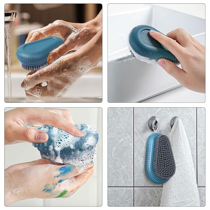 2PCS Heavy Duty Nail Brush for Cleaning Fingernails - Image 5