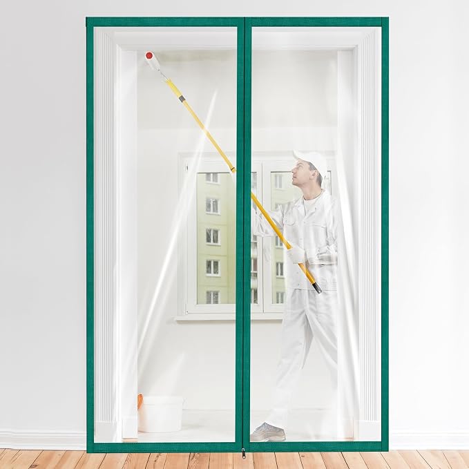 Amylove Zipper 60 x 102 Inch Dust Barrier Kit Construction Door Barrier 5 x 8.5 by Amylove