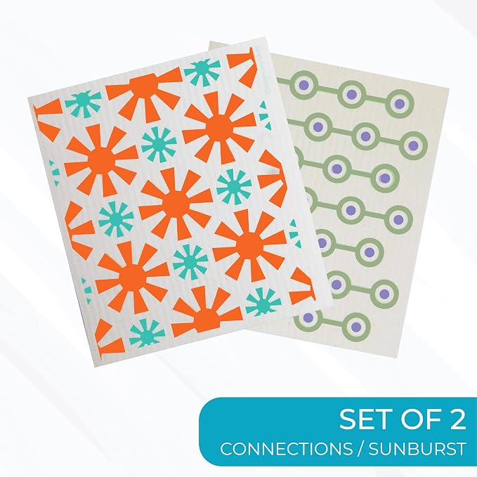 Skoy Cloth 2-Pack Eco-Friendly & Reusable Swedish Dishcloth, - Image 4