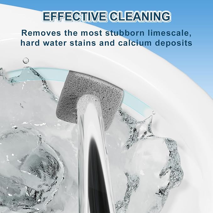 Pumice Stone Toilet Bowl Cleaner, 16.7Inch Toilet Pumice Stone - Image 5