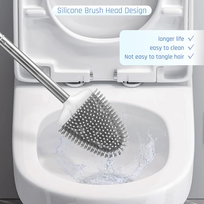 Sellemer Toilet Brush and Holder Set - Image 3