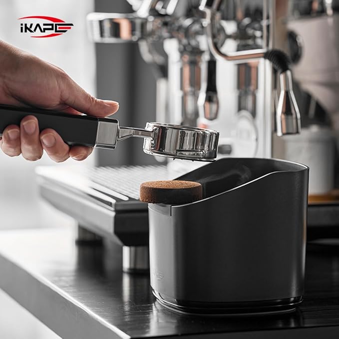 IKAPE Espresso Kit 3 IN 1, Espresso Knock Box, Cleaning Towel & Brush - Image 5