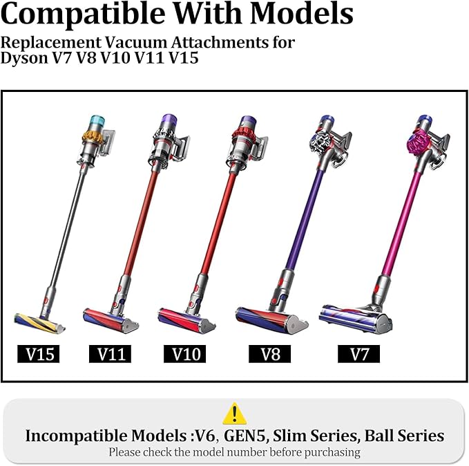 for Dyson Vacuum Attachments Parts Kit V8 V11 V15 V12 V10 V7 Gen5 Cordless - Image 2