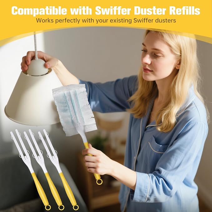 4PCS Replacement Dust Handles Stick Only Compatible - Image 2