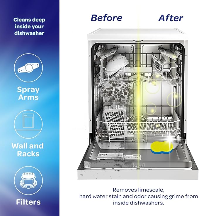 Dishwasher Cleaner and Deodorizer Tablets - Image 4