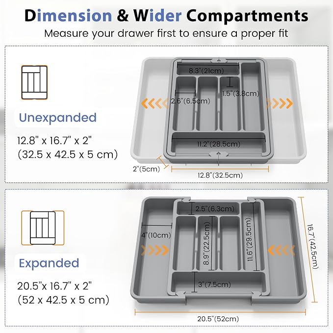 Caperci Large Silverware Organizer - Image 2