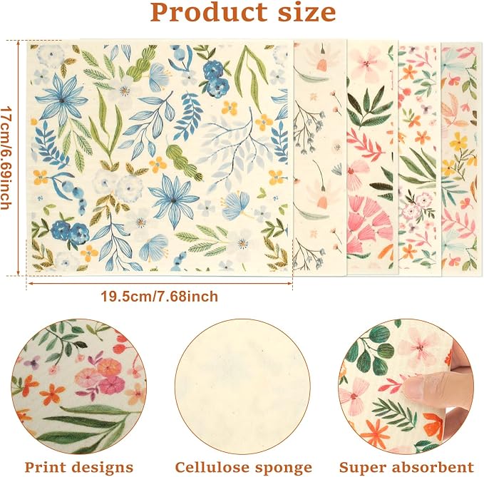 Swedish Dishcloths for Kitchen Dish Towels - Image 4