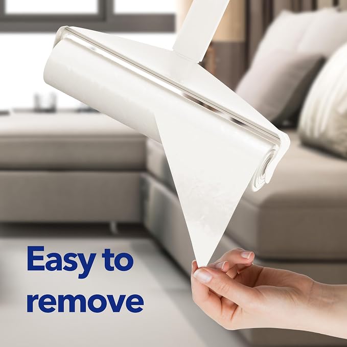 Large Lint Rollers for Carpet, 9.45'' Sticky Rollers for Floor - Image 5