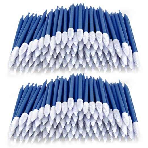 Wellgler's Electronics Cleaning swabs, Sponge tip Detail swabs, lint-Free Foam by DisposableOralSwabs