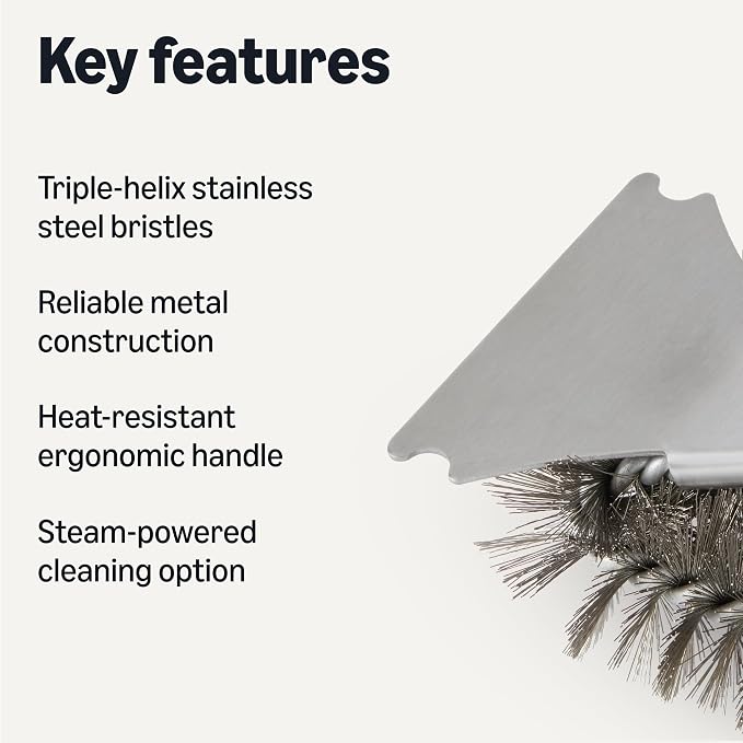 Amazon Basics Grill Brush and Scraper - Image 2