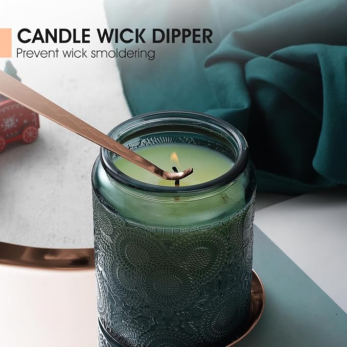 PATOISE 3 in 1 Candle Accessory Set Mini, Candle Wick Trimmer Cutter, Candle - Image 5
