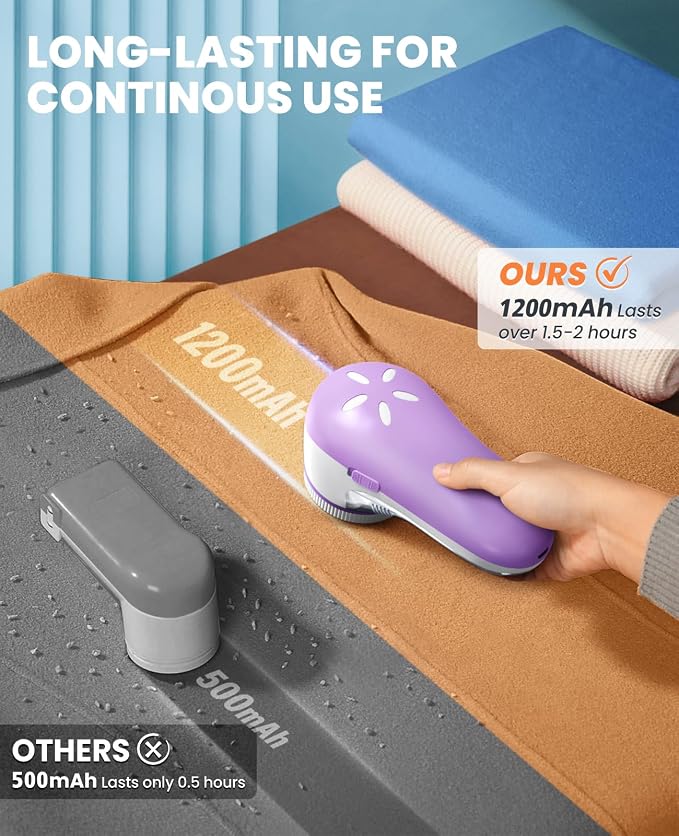 POPCHOSE Fabric Shaver, Lint Remover - Image 3