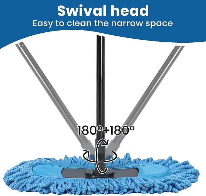 19 Inch Dust Mops for Floor Cleaning - Image 6