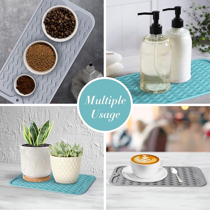 Silicone Dish Drying Mat, Hot Pot, Hot Dishes - Image 4