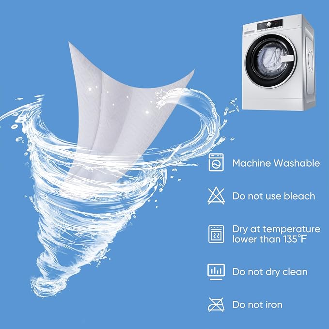 Cooling Waterproof Mattress Protector Full Size, Mattress Cover 3D Air Fabric - Image 6