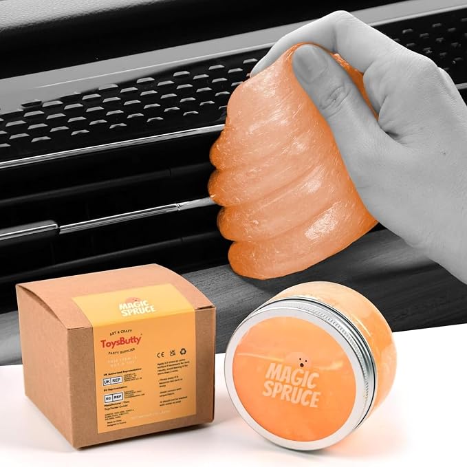 MAGIC SPRUCE Car Cleaning Gel Kit by ToysButty