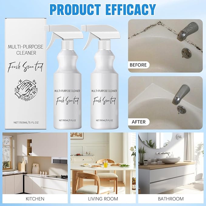 2Pcs R & W Multi Purpose Cleaner, Brazilian Waves Multi Purpose Cleaner - Image 6