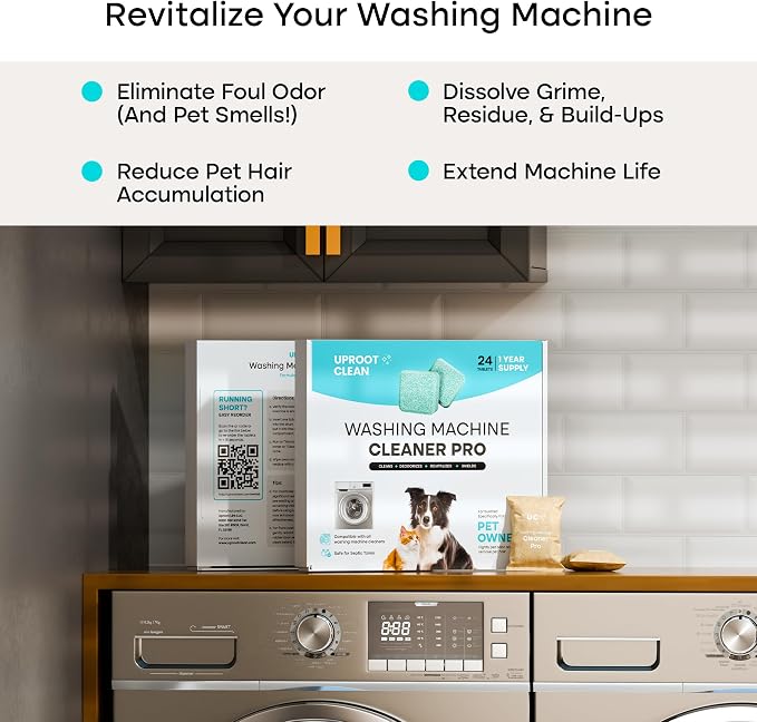 Uproot Clean Washing Machine Cleaner Tablets - Image 2