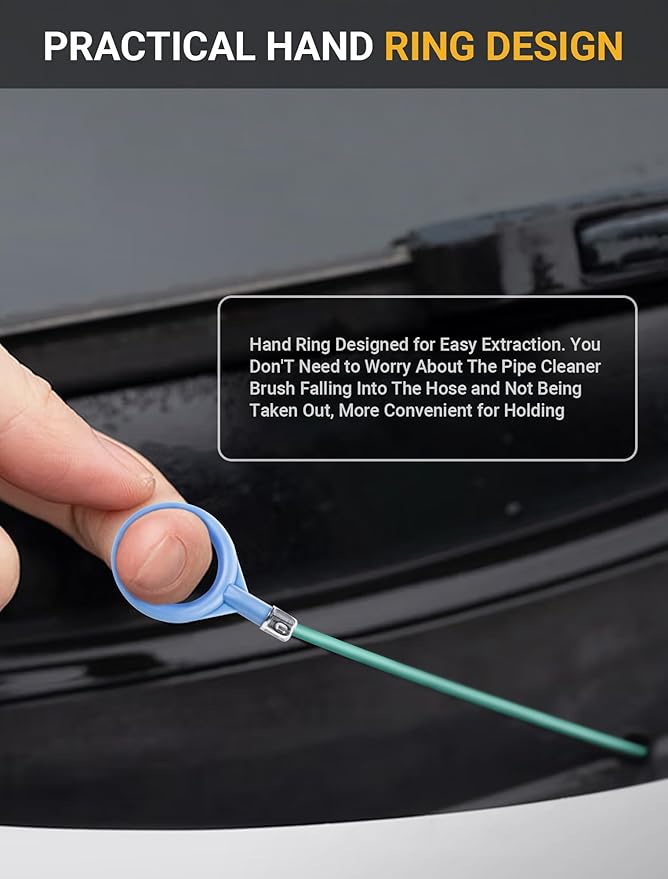 Upgraded Auto Sunroof Drain Cleaning Tool, 78 Inch Flexible Drain Brush Long - Image 5