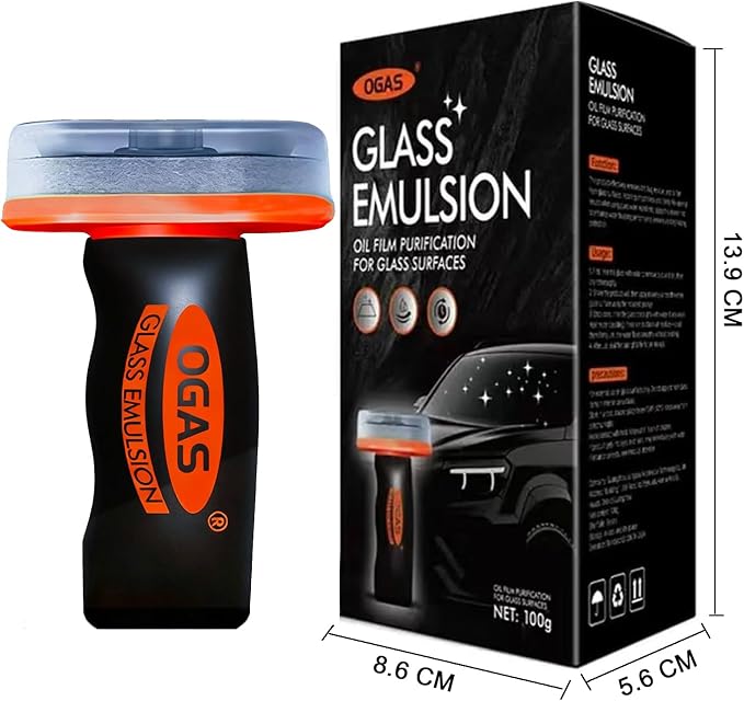 Glass Oil Film Remover for Car, Glass Emulsion Cleaner, Automotive Oil Film - Image 7