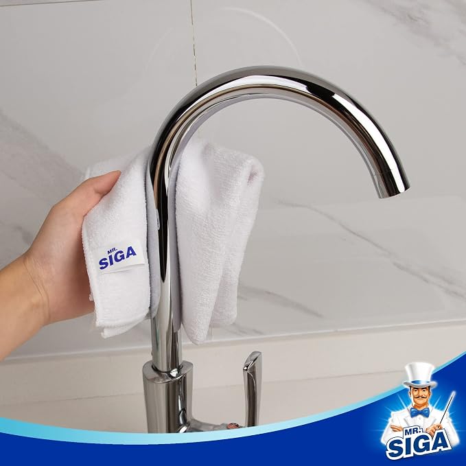 MR.SIGA Microfiber Cleaning Cloth, All-Purpose Microfiber Towels, Streak Free - Image 4