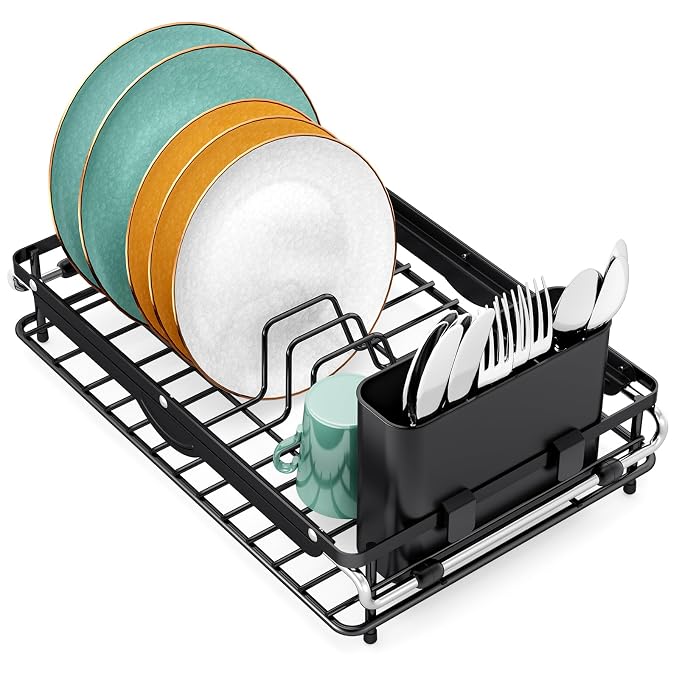 Over the Sink Dish Drying Rack, In Sink Dish Drying Racks, Expandable Dish Rack - Image 8