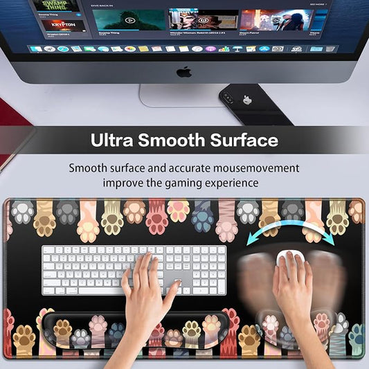 Desk Mat, Large Gaming Mouse Pad - Image 2